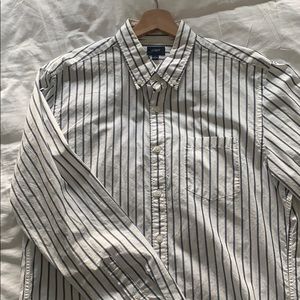 J crew striped button down